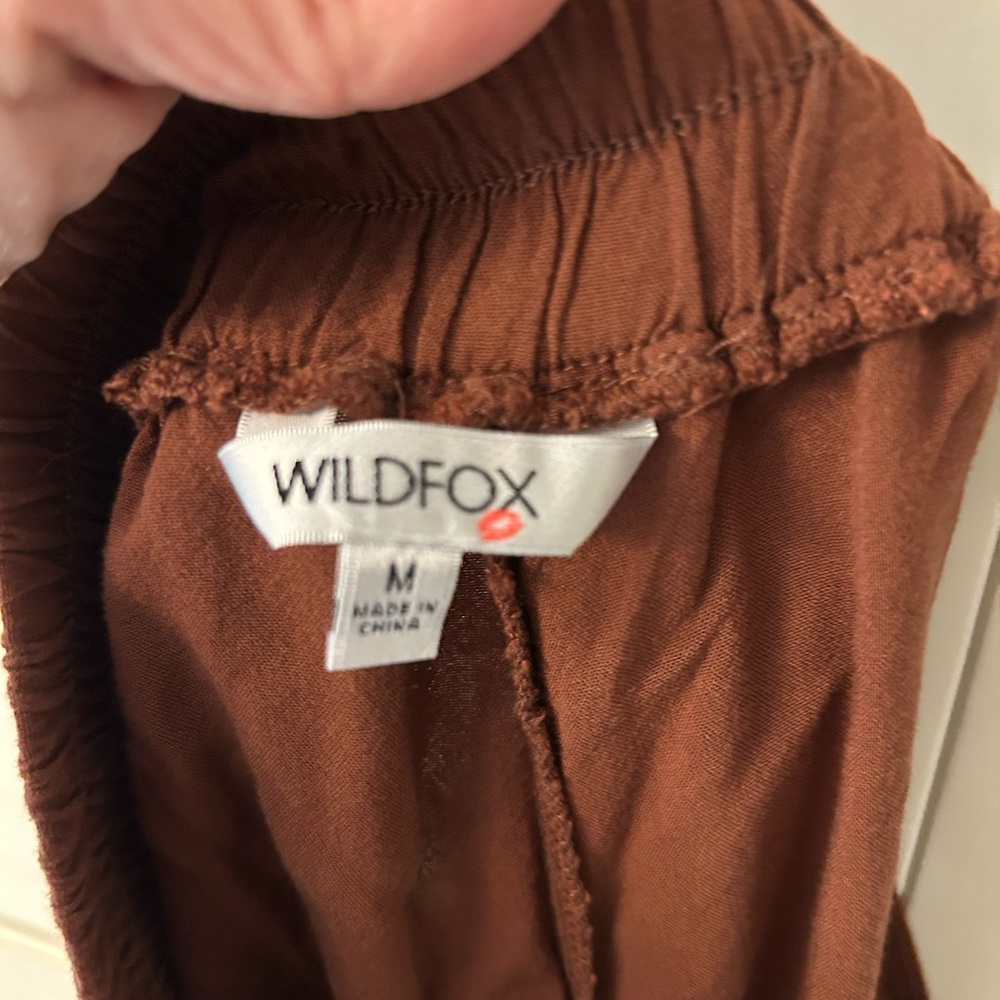 Wildfox Rust rayon Shorts - Picture 3 of 7